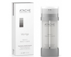 ATACHE Retinol Serum 2 Anti-Aging Complex Retinol+CoQ10 Μειώνει τις ρυτίδες και τις λεπτές γραμμές και ελαχιστοποιεί την τραχύτητα του δέρματος 30ml  ATACHE Retinol Serum 2 Anti-Aging Complex Retinol+CoQ10 Μειώνει τις ρυτίδες και τις λεπτές γραμμές και ελαχιστοποιεί την τραχύτητα του δέρματος 30ml