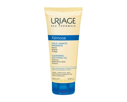 Uriage Xemose Huile Lavante Apaisante Λάδι Καθαρισμού για την ξηρή επιδερμίδα με τάση ατοπίας, 200ml Uriage Xemose Huile Lavante Apaisante Λάδι Καθαρισμού για την ξηρή επιδερμίδα με τάση ατοπίας, 200ml