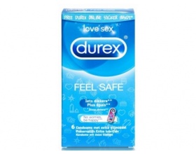 DUREX Feel Safe Προφυλακτικά 6 τμχ