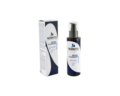 NORNTIS Detox Cleansing Black Soap Σαπούνι Καθαρισμού Προσώπου Με Ενεργό Άνθρακα για Λιπαρές/Μεικτές Επιδερμίδες,150ml