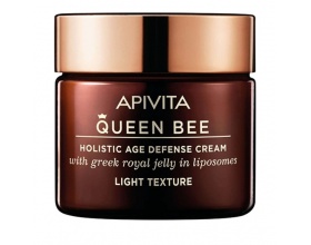 Apivita Queen Bee Kρέμα Ημέρας Ολιστικής Αντιγήρανσης με Ελληνικό Βασιλικό Πολτό σε Λιποσώματα Ελαφριάς Υφής, 50ml Apivita Queen Bee Kρέμα Ημέρας Ολιστικής Αντιγήρανσης με Ελληνικό Βασιλικό Πολτό σε Λιποσώματα Ελαφριάς Υφής, 50ml
