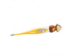 Beurer ΒΥ11 Ψηφιακό Θερμόμετρο Γρήγορης Μέτρησης Κατάλληλο για Βρέφη και παιδιά Σχήμα Πιθηκάκι, 1τμχ