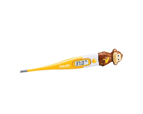 Beurer ΒΥ11 Ψηφιακό Θερμόμετρο Γρήγορης Μέτρησης Κατάλληλο για Βρέφη και παιδιά Σχήμα Πιθηκάκι, 1τμχ Beurer ΒΥ11 Ψηφιακό Θερμόμετρο Γρήγορης Μέτρησης Κατάλληλο για Βρέφη και παιδιά Σχήμα Πιθηκάκι, 1τμχ