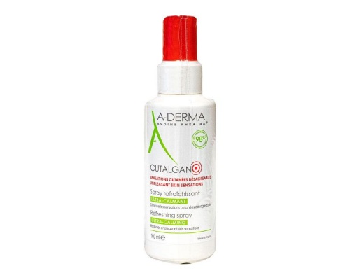 A-Derma Cutalgan Αναζωογονητικό Spray Ultra-Calming για το ερεθισμένο δέρμα, 100ml A-Derma Cutalgan Αναζωογονητικό Spray Ultra-Calming για το ερεθισμένο δέρμα, 100ml