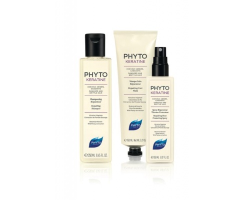 Phyto PhytoKeratine Repairing Heat Protecting Spray Θερμοενεργό spray επανορθώνει αποτελεσματικά τα μαλλιά που έχουν ταλαιπωρηθεί 150ml 
