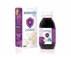 Uplab Berroxin syrup Συμπλήρωμα διατροφής για την ενίσχυση του ανοσοποιητικού σε καταστάσεις κρυολογήματος και γρίππης, 120ml Uplab Berroxin syrup Συμπλήρωμα διατροφής για την ενίσχυση του ανοσοποιητικού σε καταστάσεις κρυολογήματος και γρίππης, 120ml