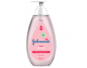 Johnson's Baby Soft Wash, Βρεφικό Απαλό και Υποαλλεργικό Αφρόλουτρο, 500ml.