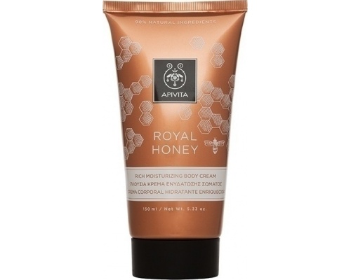 Apivita Royal Honey Rich body Cream Πλούσια Κρέμα Ενυδάτωσης Σώματος με Μέλι, 150ml Apivita Royal Honey Rich body Cream Πλούσια Κρέμα Ενυδάτωσης Σώματος με Μέλι, 150ml