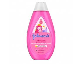 Johnson's Shiny Drops Kids Shampoo, Παιδικό Σαμπουάν με Έλαιο Αργκάν, 500ml