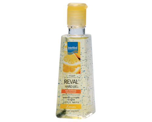Reval Plus Lemon Αντισηπτικό Τζέλ, 100ml