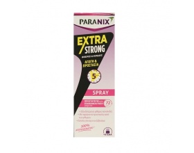 Paranix EXTRA Strong Spray Αγωγή & Προστασία Για Ψείρες και Κόνιδες άμεση δράση εξουδετερώνει τις ψείρες του τριχωτού της κεφαλής σε 5 λεπτά 100ml