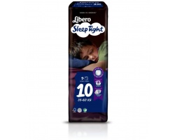 Libero Sleep Tight, Πάνα Βρακάκι Νο10 35-60Kg, 9 πάνες  Libero Sleep Tight, Πάνα Βρακάκι Νο10 35-60Kg, 9 πάνες