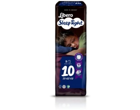 Libero Sleep Tight, Πάνα Βρακάκι Νο10 35-60Kg, 9 πάνες 