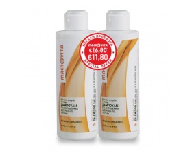 Macrovita Σαμπουάν 1+1 για Ξηροδερμία & Ευαίσθητο Δέρμα, 2x200ml