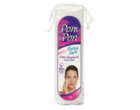 Pom Pon Extra Soft Δίσκοι Ντεμακιγιάζ, 70τμχ