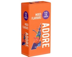 Pasante Adore Flavours Προφυλακτικά σε Διάφορες Γευσείς, 12τμχ