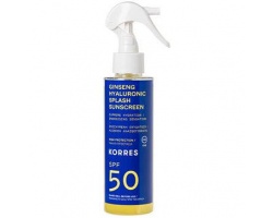 Korres Ginseng & Hyaluronic Splash Sunscreen SPF50 Αντηλιακό με Υψηλή Προστασία για Πρόσωπο & Σώμα, 150ml 