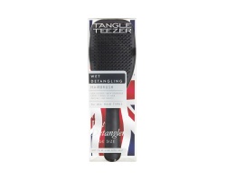 Tangle Teezer The Wet Detangler Black Βούρτσα Για Εύκολο Χτένισμα χρώμα μαύρο 1 τεμάχιο 