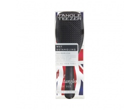 Tangle Teezer The Wet Detangler Black Βούρτσα Για Εύκολο Χτένισμα χρώμα μαύρο 1 τεμάχιο 