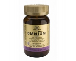 Solgar Omnium Multivitamin Συμπλήρωμα διατροφής για κάλυψη υψηλών αναγκών 60tabs  