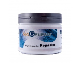 Viogenesis Magnesium Oxide Powder  Συμπλήρωμα διατροφής με οξείδιο του μαγνησίου σε σκόνη 200ml