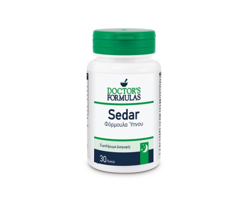 Doctor's Formulas Sedar Φόρμουλα Ύπνου Στρές - Αϋπνία 30 δισκία  Doctor's Formulas Sedar Φόρμουλα Ύπνου Στρές - Αϋπνία 30 δισκία