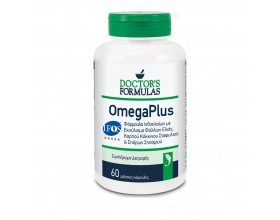 Doctor's Formulas Omega Plus, Φόρμουλα Ιχθυελαίων 60 Κάψουλες 