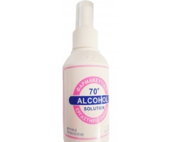 Zarbis Alcohol Solution Φαρμακευτικό Οινόπνευμα 70 Βαθμών σε σπρέΪ 100ml  Zarbis Alcohol Solution Φαρμακευτικό Οινόπνευμα 70 Βαθμών σε σπρέΪ 100ml