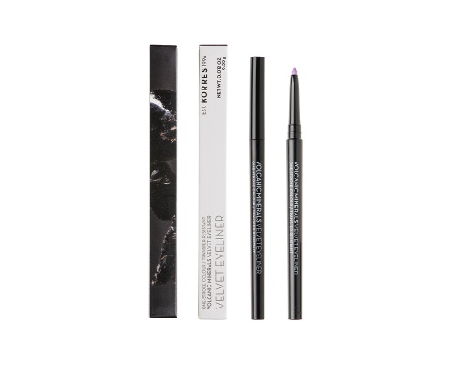 Korres Volcanic Mineral Velvet Eyeliner No 73 Levander Sorbet Μηχανικό Μολύβι Ματιών 0.35g 