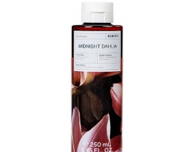  Korres Shower Gel Midnight Dahlia Αφρόλουτρο ζουμερό βερίκοκο και την ήρεμη δύναμη της πεόνιας  250ml 