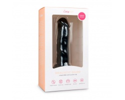 EasyToys Realistic Dildo Φλεβικός Δονητής με βεντούζα Χρώμα Μαύρο, 1τμχ EasyToys Realistic Dildo Φλεβικός Δονητής με βεντούζα Χρώμα Μαύρο, 1τμχ