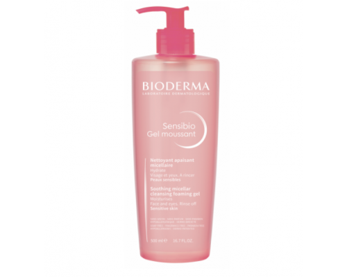 Bioderma Sensibio Gel Moussant Ήπιο Τζελ Καθαρισμού για Ευαίσθητες Επιδερμίδες, 500ml Bioderma Sensibio Gel Moussant Ήπιο Τζελ Καθαρισμού για Ευαίσθητες Επιδερμίδες, 500ml