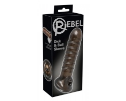 Rebel Dick and Ball Sleeve Κάλυμμα πέους, 1τμχ Rebel Dick and Ball Sleeve Κάλυμμα πέους, 1τμχ