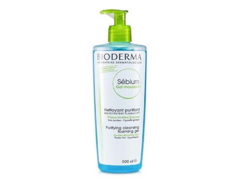 Bioderma Sebium Gel Moussant Απαλό Τζελ Καθαρισμού για Μικτές & Λιπαρές Επιδερμίδες, 500 ml Bioderma Sebium Gel Moussant Απαλό Τζελ Καθαρισμού για Μικτές & Λιπαρές Επιδερμίδες, 500 ml