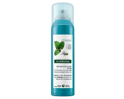 Klorane Detox Dry Shampoo Ξηρό Σαμπουάν με βιολογική υδάτινη μέντα για τα λιπαρά μαλλιά, 150ml  Klorane Detox Dry Shampoo Ξηρό Σαμπουάν με βιολογική υδάτινη μέντα για τα λιπαρά μαλλιά, 150ml
