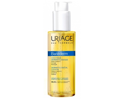 Uriage Dermatological Cica-Oil Έλαιο που προλαμβάνει, διορθώνει, απαλύνει πρόσφατες ραγάδες και ουλές 100ml  Uriage Dermatological Cica-Oil Έλαιο που προλαμβάνει, διορθώνει, απαλύνει πρόσφατες ραγάδες και ουλές 100ml