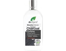 Dr.Organic Charcoal Shampoo Καθαριστικό Σαμπουάν Μαλλιών με Ενεργό Άνθρακα,Καθαρίζει βαθιά, ακαθαρσίες & λιπαρότητα από τα μαλλιά   265ml 