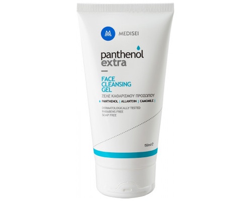 Medisei Panthenol Extra Face Cleansing Gel Αφρώδες διάφανο τζελ καθαρισμού χωρίς σαπούνι 150ml Medisei Panthenol Extra Face Cleansing Gel Αφρώδες διάφανο τζελ καθαρισμού χωρίς σαπούνι 150ml