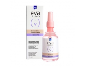 InterMed eva intima Baking Soda ph 9.0 (Disorders) Κολπική πλύση για την απομάκρυνση των συσσωρευμένων εκκρίσεων 147 ml 