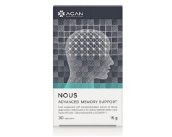 AGAN NOUS Advanced Memory Support Συμπλήρωμα διατρόφης για ενίσχυση της συγκέντρωσης, της σκέψης, της πνευματικής διαύγειας και της μνήμης 30 Φυτικές Κάψουλες   AGAN NOUS Advanced Memory Support Συμπλήρωμα διατρόφης για ενίσχυση της συγκέντρωσης, της σκέψης, της πνευματικής διαύγειας και της μνήμης 30 Φυτικές Κάψουλες