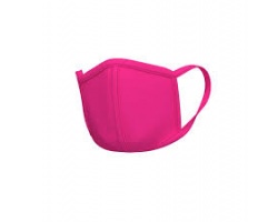 UZ URBAN ZAC Υφασμάτινη Μάσκα Προστασίας για Ενήλικες Χρώμα Ροζ, 1τμχ 