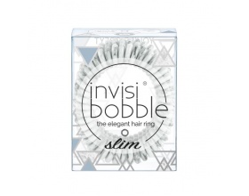 Invisibobble Slim Marblelous You're Grey Λαστιχάκι Μαλλιών Γκρι 3τμχ. 