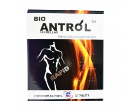 FARMELLAS BIO Antrol RAPID Συμπλήρωμα διατροφής ο φυσικός ενισχυτής του sex 10 δισκία 