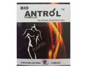 FARMELLAS BIO Antrol RAPID Συμπλήρωμα διατροφής ο φυσικός ενισχυτής του sex 4 δισκία 