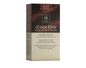 Apivita My Color Elixir Μόνιμη Βαφή Μαλλιών No 6.44 Ξανθό Σκούρο Έντονο χάλκινο 1 τεμάχιο 