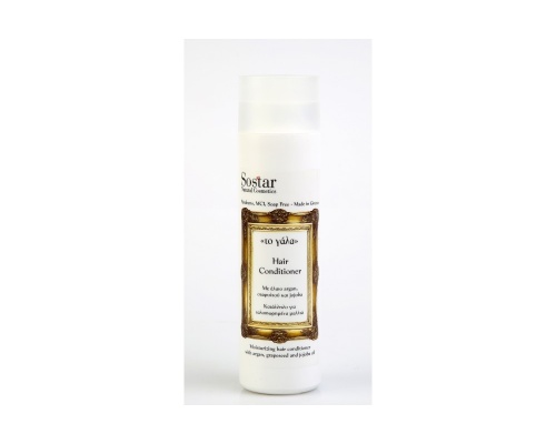 Sostar "Το Γάλα" Conditioner Μαλλιών με Γάλα Γαϊδούρας,ενυδατώνονται Βαθιά ενώ γίνονται Λαμπερά & Ευκολοχτένιστα  250ml  Sostar "Το Γάλα" Conditioner Μαλλιών με Γάλα Γαϊδούρας,ενυδατώνονται Βαθιά ενώ γίνονται Λαμπερά & Ευκολοχτένιστα  250ml