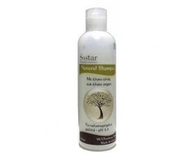 Sostar Natural Shampoo Με Έλαιο Ελιάς και Argan 250ml