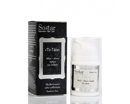 Sostar "Το Γάλα" Men After Shave Balm, 50ml Sostar "Το Γάλα" Men After Shave Balm, 50ml
