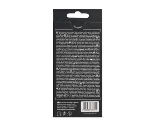 MY SIZE Προφυλακτικά με Πλάτος 57 mm, 10 τμχ MY SIZE Προφυλακτικά με Πλάτος 57 mm, 10 τμχ