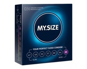 MY SIZE Προφυλακτικά με Πλάτος 69 mm, 3 τμχ